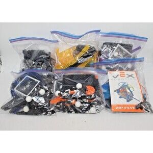 HUGE Vex Robotics Parts Lot (Parts Only) Sets HUNDREDS of Pieces 6 Bags Gallons